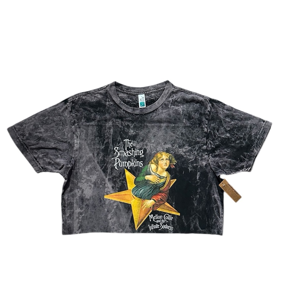 The Smashing Pumpkins Graphic Tee cropped top